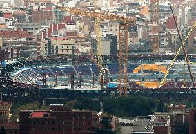 Spotify Camp Nou is already starting to have seats