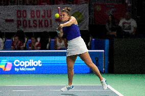 Billie Jean King Cup Finals - Poland v Italy: Semi-Final