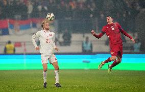 Serbia v Denmark - UEFA Nations League 2024/25 League A Group A4