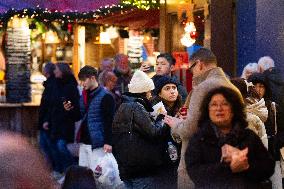 Christmas Market Opens In Cologne