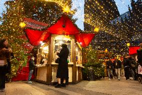 Christmas Market Opens In Cologne