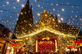 Christmas Market Opens In Cologne