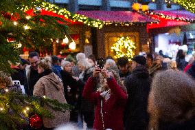 Christmas Market Opens In Cologne