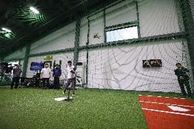 Baseball facility built by major leaguer Kikuchi