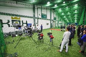 Baseball facility built by major leaguer Kikuchi