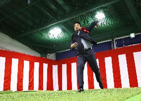 Baseball facility built by major leaguer Kikuchi