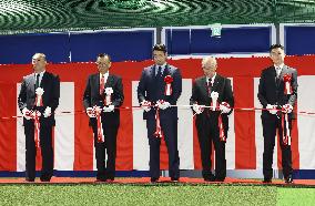 Baseball facility built by major leaguer Kikuchi