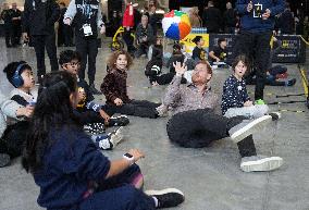 Prince Harry Plays A Game Of Sitting Volleyball - Vancouver