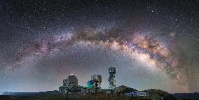 Starry Sky In Ngari Prefecture - China