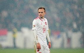 Serbia v Denmark - UEFA Nations League 2024/25 League A Group A4