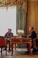 Royals At The Kings Speech from the Throne - Amman