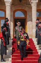 Royals At The Kings Speech from the Throne - Amman