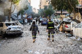 Israel Strikes Beirut