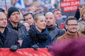 Yulia Navalnaya Joins Russian Opposition Rally - Berlin