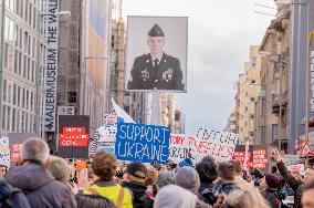 Yulia Navalnaya Joins Russian Opposition Rally - Berlin