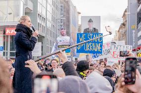 Yulia Navalnaya Joins Russian Opposition Rally - Berlin