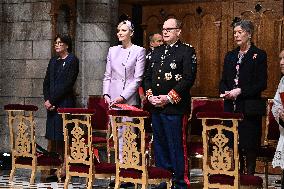 NO TABLOIDS - Monaco National Day Celebrations - Cathedral