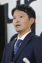 Reelected Hyogo Gov. Saito