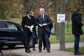 PM Barnier At 40th Food Distribution Restos Du Coeur Campaign Launch - Gennevilliers