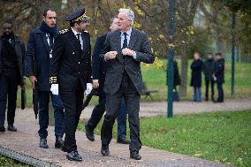 PM Barnier At 40th Food Distribution Restos Du Coeur Campaign Launch - Gennevilliers