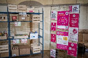 40th Food Distribution Restos Du Coeur Campaign Launch - Gennevilliers