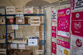 40th Food Distribution Restos Du Coeur Campaign Launch - Gennevilliers