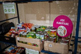 40th Food Distribution Restos Du Coeur Campaign Launch - Gennevilliers