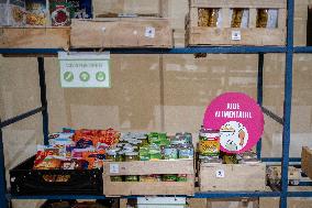 40th Food Distribution Restos Du Coeur Campaign Launch - Gennevilliers