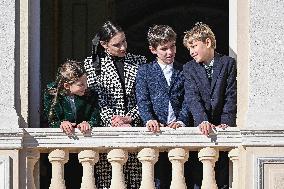 NO TABLOIDS - Monaco National Day Celebrations - Balcony