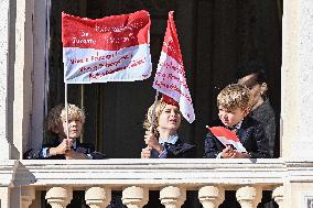 NO TABLOIDS - Monaco National Day Celebrations - Balcony