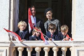 NO TABLOIDS - Monaco National Day Celebrations - Balcony