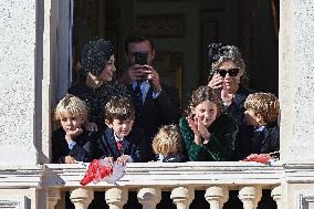 NO TABLOIDS - Monaco National Day Celebrations - Balcony