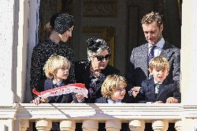 NO TABLOIDS - Monaco National Day Celebrations - Balcony