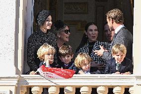 NO TABLOIDS - Monaco National Day Celebrations - Balcony