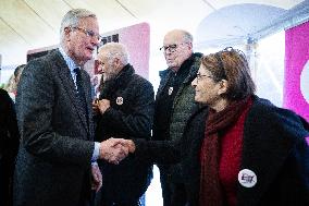 Launch Of 40th Restos Du Coeur Campaign - Gennevilliers