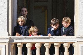 NO TABLOIDS - Monaco National Day Celebrations - Balcony