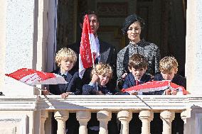 NO TABLOIDS - Monaco National Day Celebrations - Balcony