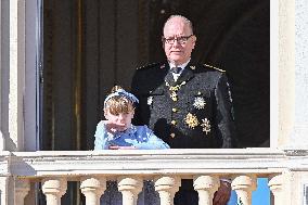 NO TABLOIDS - Monaco National Day Celebrations - Balcony