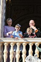 NO TABLOIDS - Monaco National Day Celebrations - Balcony