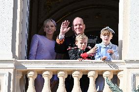 NO TABLOIDS - Monaco National Day Celebrations - Balcony