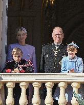 NO TABLOIDS - Monaco National Day Celebrations - Balcony