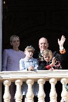 NO TABLOIDS-Monaco National Day Celebrations-Balcony DN