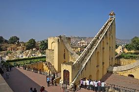 Tourists During Jaipur Foundation Day