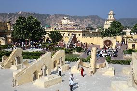 Tourists During Jaipur Foundation Day