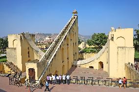 Tourists During Jaipur Foundation Day