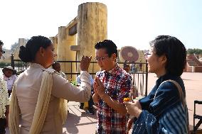 Tourists During Jaipur Foundation Day