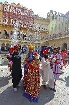 Tourists During Jaipur Foundation Day