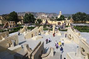 Tourists During Jaipur Foundation Day