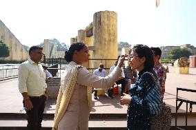 Tourists During Jaipur Foundation Day