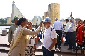 Tourists During Jaipur Foundation Day